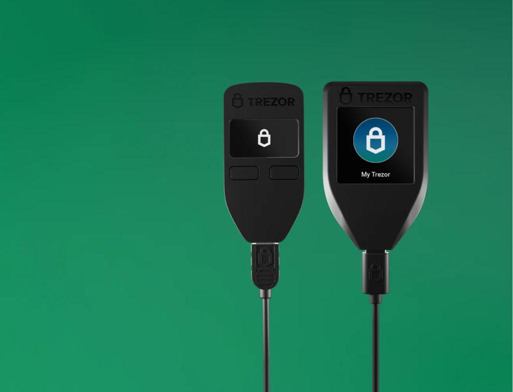 Trezor hardware wallet for bitcoin